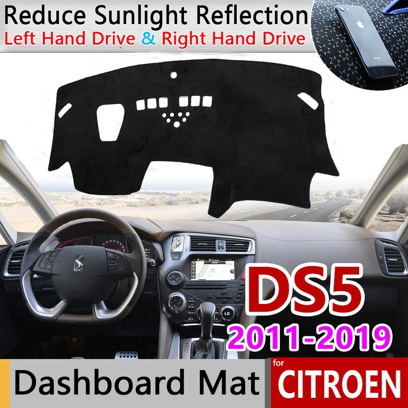 for Citroen DS 5 DS5 2011~ Anti-Slip Mat Dashboard Cover Pad Sunshade Dashmat Accessories 2012 2013 2014 2015 2016 2017 2018