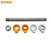 For KTM SX85 Rear Axle with Nut Axle Block Motorcycle Accessories Freeride 250 F HUSQVARNA TC85 GASGAS MC85