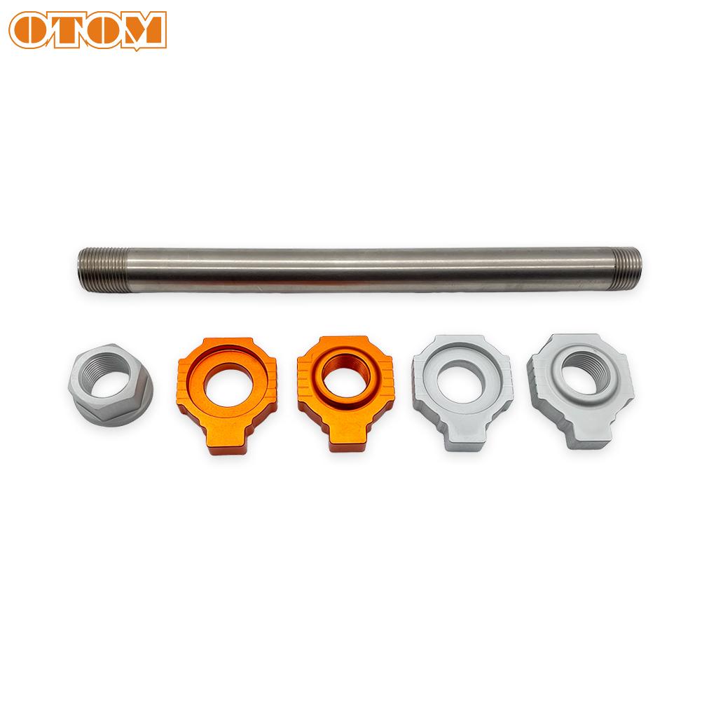 For KTM SX85 Rear Axle with Nut Axle Block Motorcycle Accessories Freeride 250 F HUSQVARNA TC85 GASGAS MC85