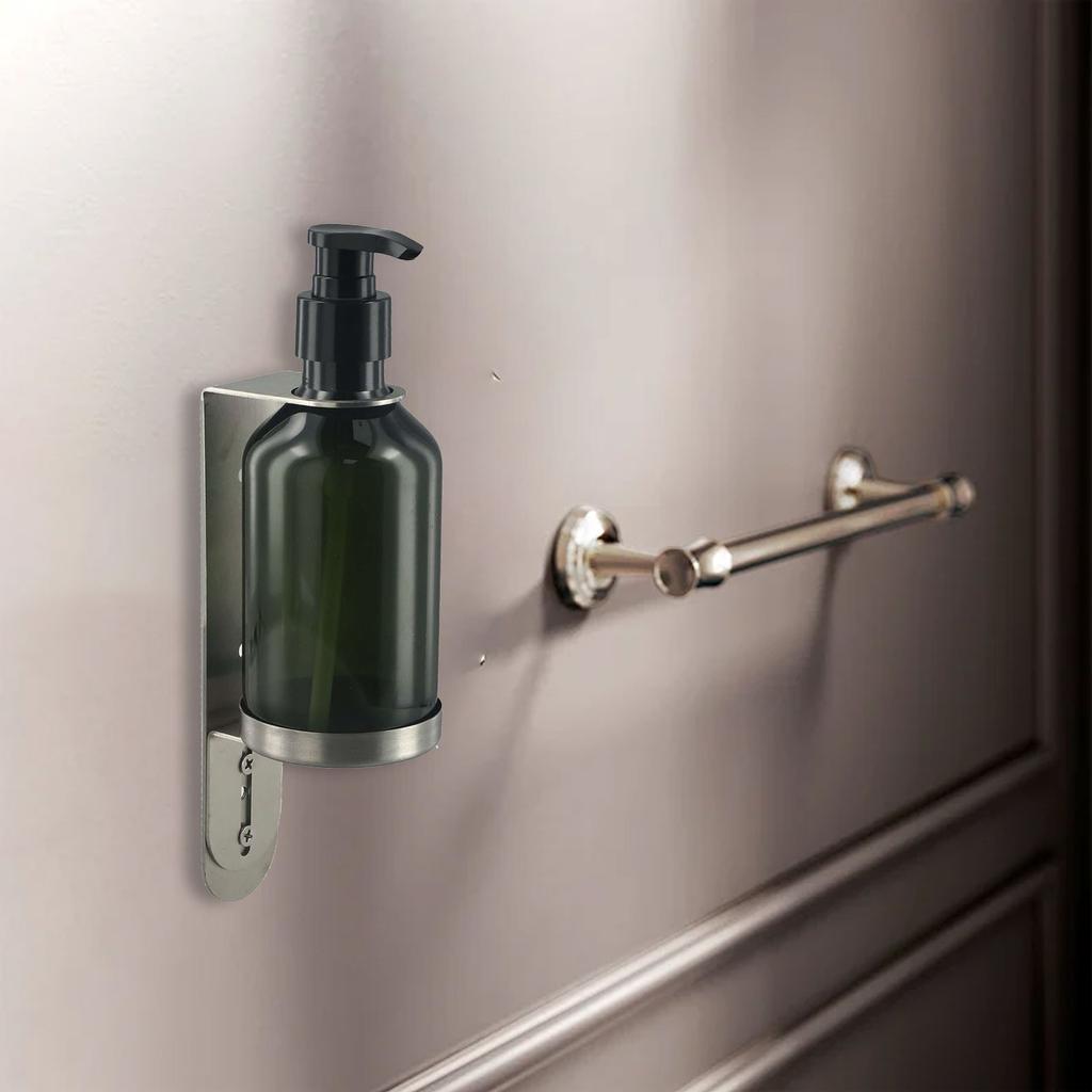 For Kitchens For Bathrooms Green Soap Dispenser Pump Bottle Green Bottle Versatile Usage Plastic And Stainless Steel