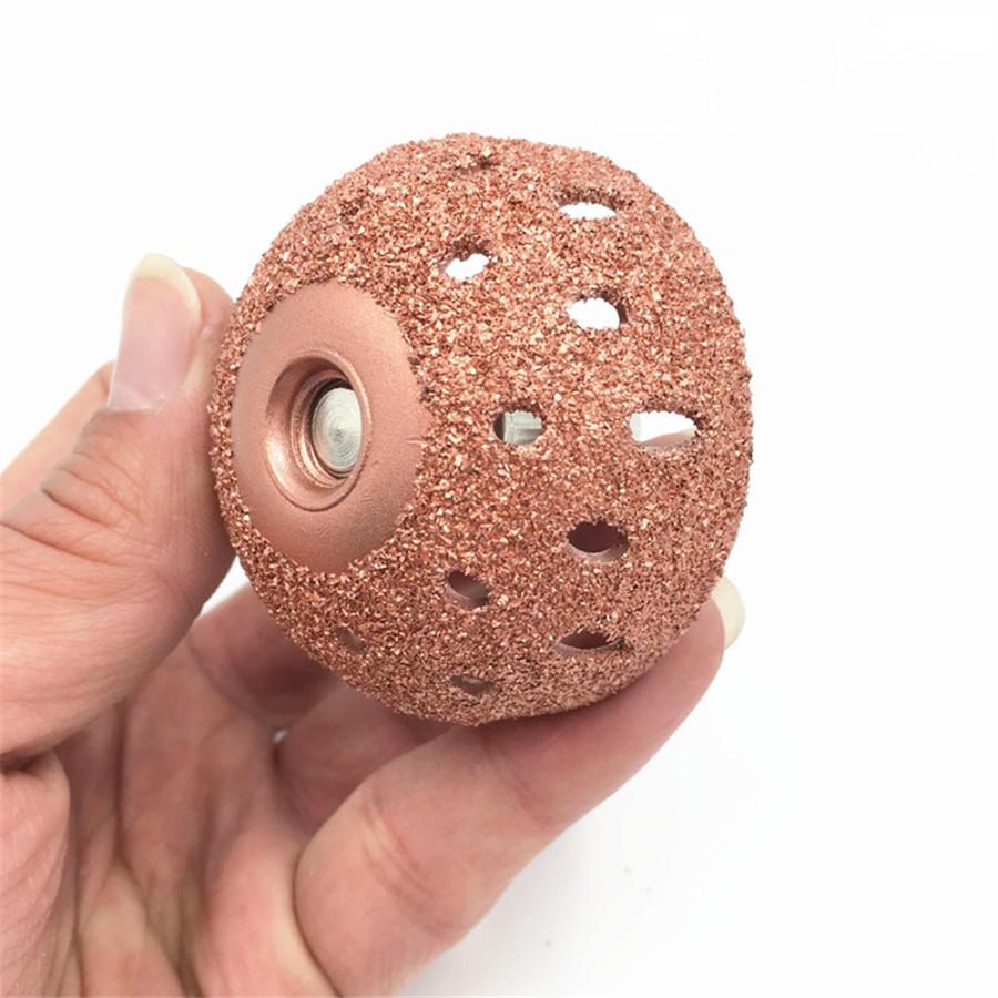 38mm Car Tire Repair Grinding Head Rotary Tools Coarse Buffing Wheel With Linking with Hex Linking Rod