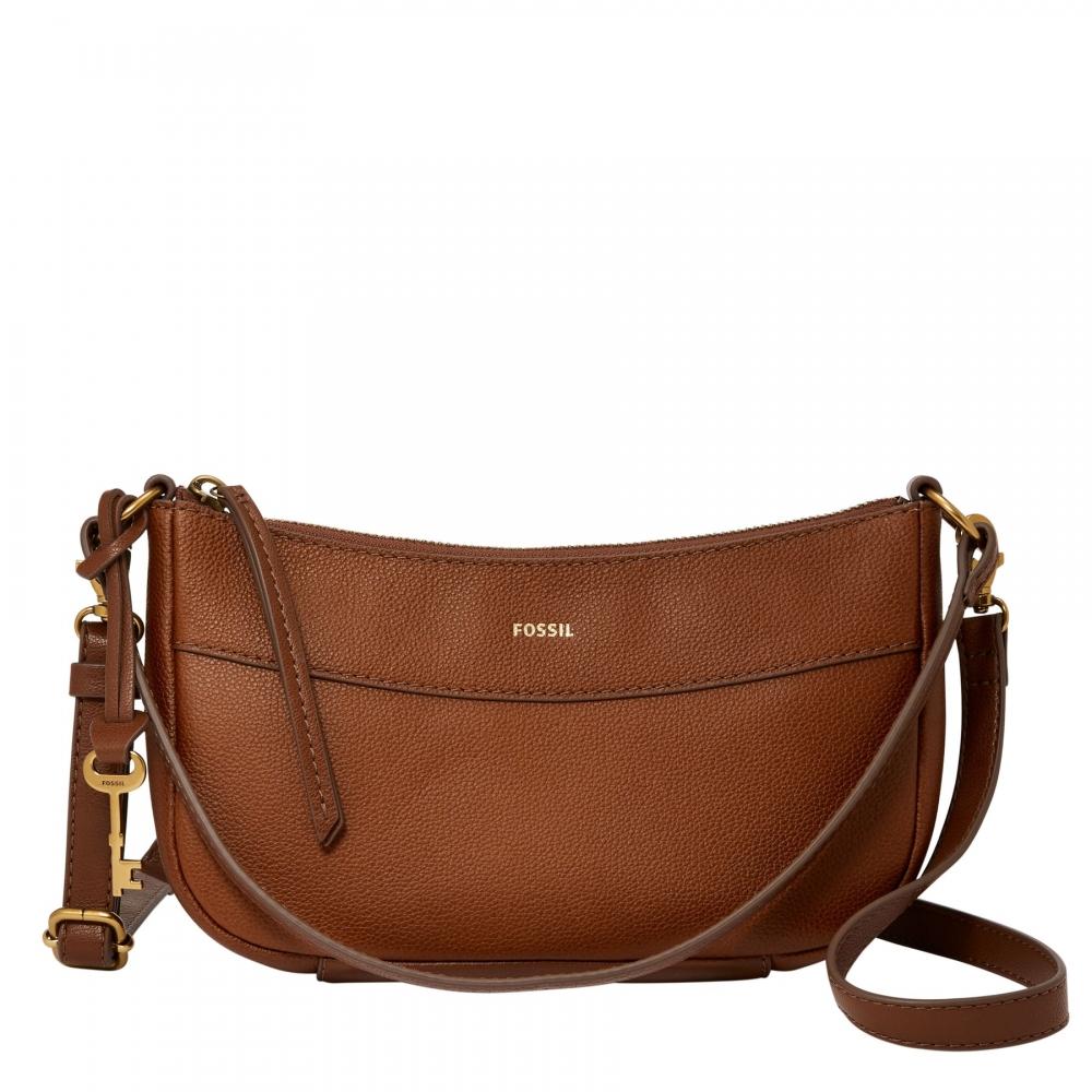 

Женский кожаный багет Fossil Skylar Lite из шкуры