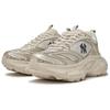 MLB New York Yankees Chunky Sneakers Unisex Gold Sneakers 3ASHWC36N-50GOS