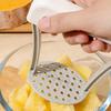 1 Stück Manueller Kartoffelstampfer, Kartoffelzerdrücker, Langlebiges Kunststoff Manuelles Stampfwerkzeug, Küchengemüse-Obst-Zerkleinerungswerkzeug, Zerkleinerer G Presse