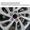 4 szt. Dekoracyjna podkładka centrująca piasty koła ze stopu aluminium do modyfikacji samochodu
