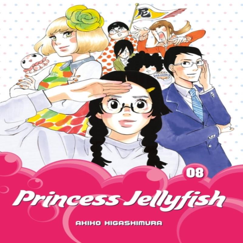 Princess Jellyfish 8 by Akiko Higashimura Paperback Book 9781632365637