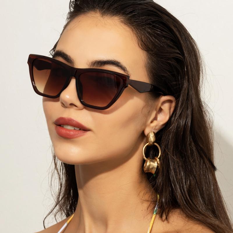 Luxury Cat Eye Sunglasses Women Designer Vintage Small Frames Gradient Shades UV400 Sun Glasses For Ladies