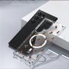 Cartoon Bear Magnetic Transparent Full Coverage Case for iPhone 15/16/17 Pro Max