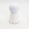 8Pcs Creative Golf Ball Holder Wave Shaped Bottom Design Plastic Golf Mat Golf Tee  Golfer Gift
