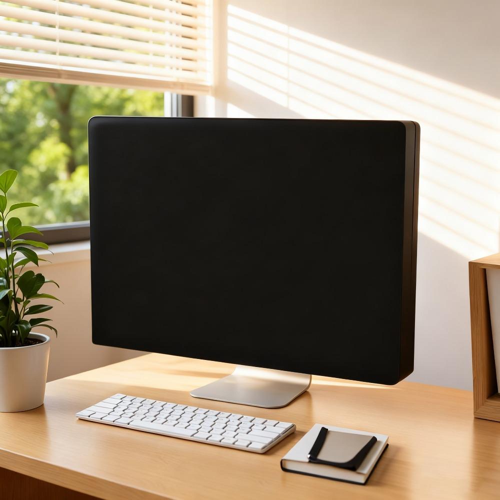 Desktop Monitor Dust Cover Multiple Sizes - Water Resistant All-in-One PC Cover