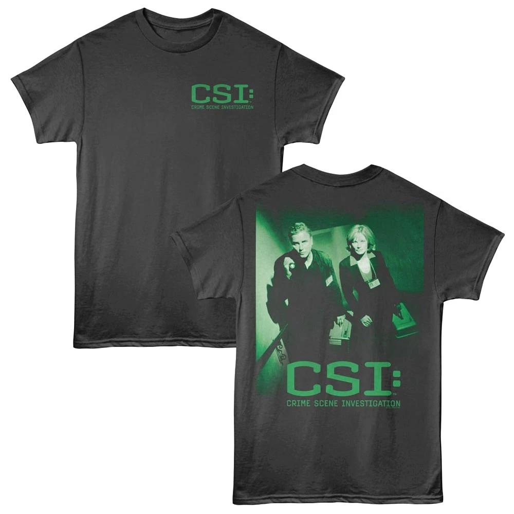 CSI Vegas Grissom & Willows Men s T Shirt 2XL