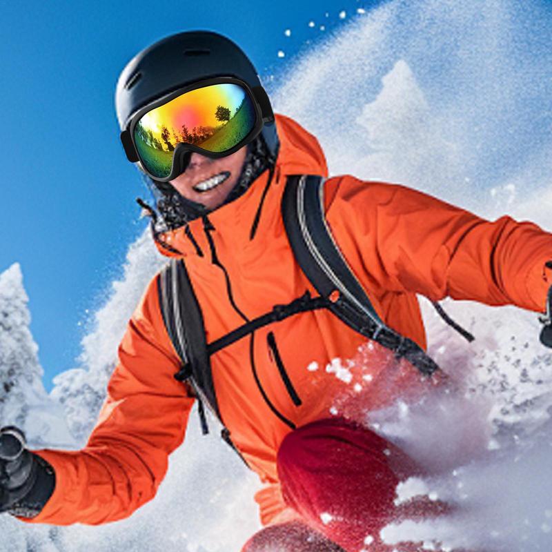 High Definition Schneebrille für Männer Frauen Kaltwetter Augenschutzbrille Winter Schneebrille für Fallschirmspringen Radfahren Skifahren