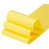 [Tekdeere]Width 100mm Solid Lemon Grosgrain Ribbon, Perfect for Gift Wrapping, Sewing, Hair Accessories, Wedding Decorations - 22 Meters/roll