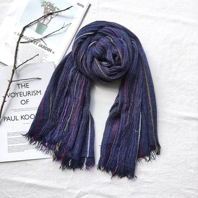 Jesień Zima Ciepły Wełniany Męski Szalik Moda Męska Marka Pasiasty Szaliki Casualowa Pashima Męskie Akcesoria Zawiastka Bufanda Szal