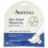 Aveeno, Skin Relief Repairing Foot Mask, Fragrance-Free, 1 Pair