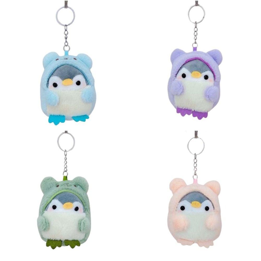 

Cartoon Penguin Doll Pendant Plush Stuffed Penguin Doll Key Chain Penguin Plush Keychain Kids