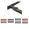 10 Pack Plastic Side Release Buckle Hand Strap Hook Emergency Whistle Strap Clip for Backpacking Climbing Rope