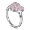 Lindon Classic 925 Sterling Silver Zircon Ring Dame Smykker Bryllupsløfte Party Gift