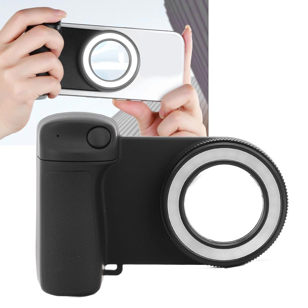 Magnetic Phone Camera Grip Rechargeable Fill Light Bluetooth Wireless Remote Control Phone Clamp Hol