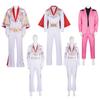 Elvis Presley & Marilyn Monroe Cosplay Costume, Halloween Retro Star Stage Outfit
