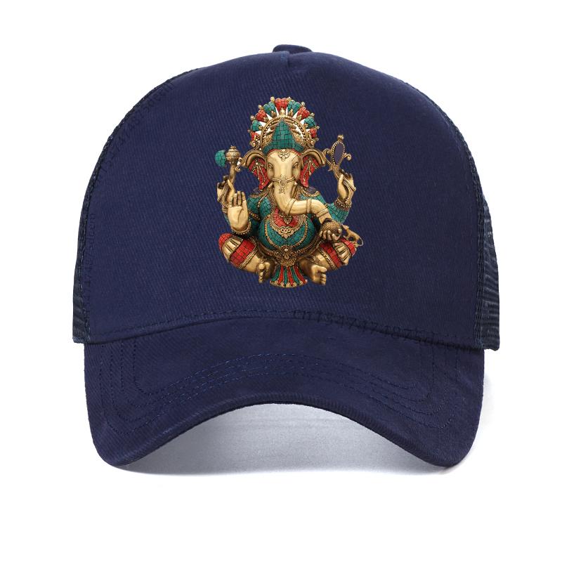 New Ganesha Fashion Casual hat Hindu God of Wisdom Baseball Cap 3D Printed Men Women Harajuku Hip hop hats Adjustable