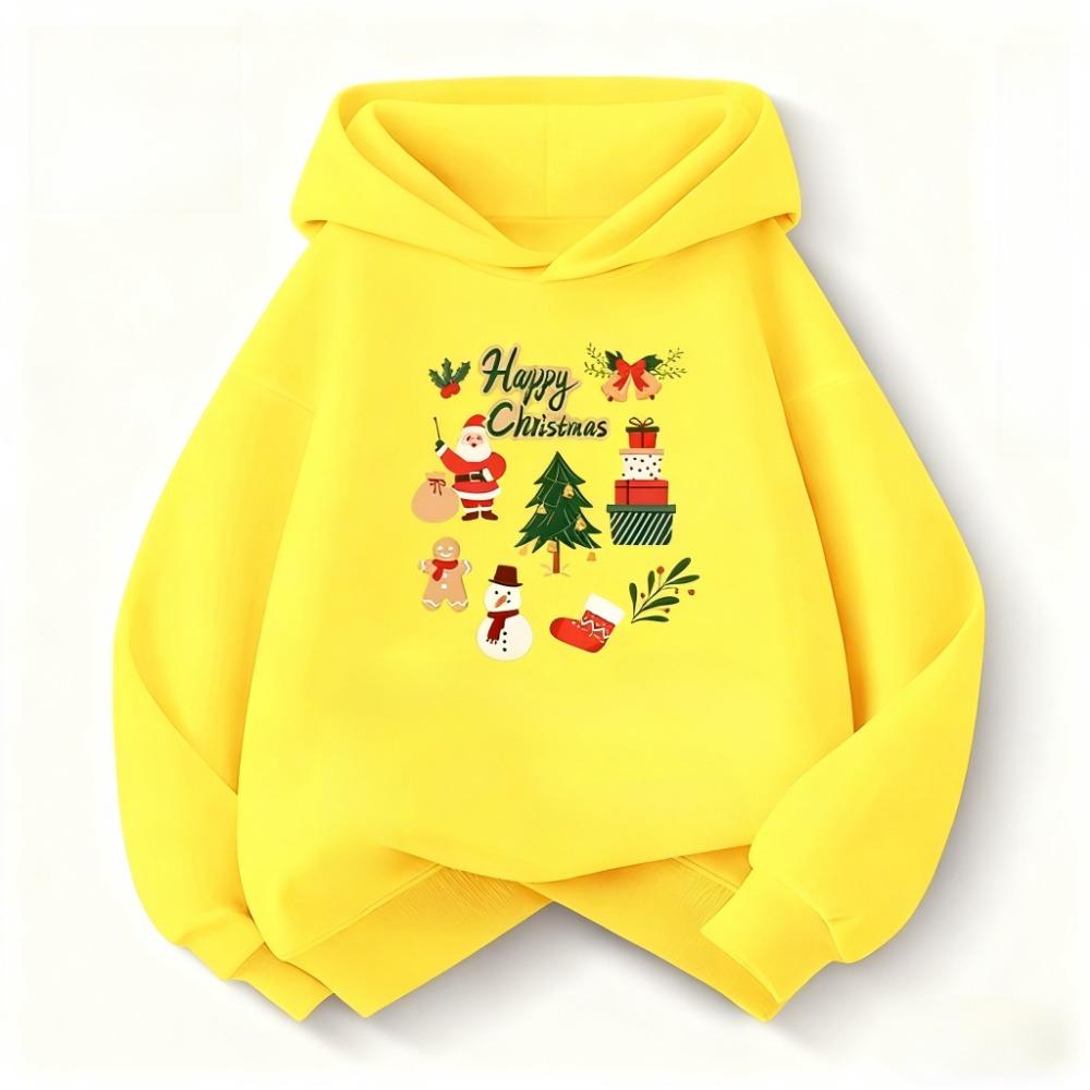 Christmas Cute and Fashionable Children's Hoodie Autumn and Winter Daily Casual Soft Sports Hoodie