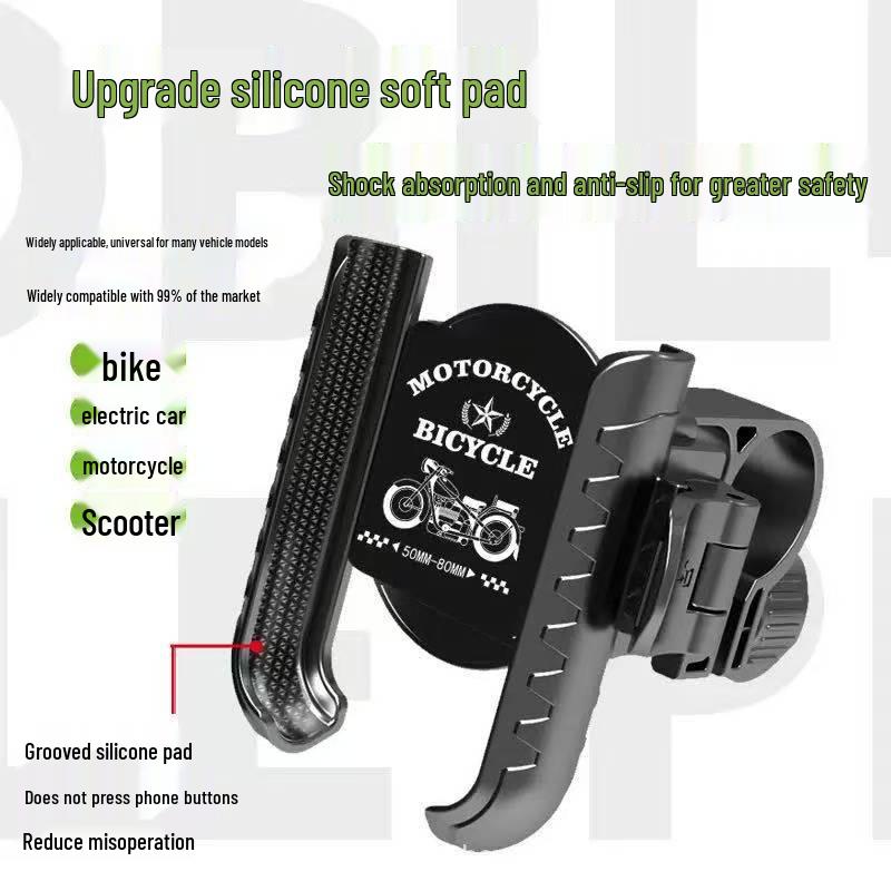 360° Rotating Bike & Motorcycle Phone Holder