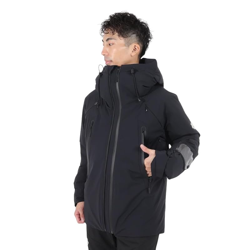 

[DESCENTE] jacket S.I.O 3D-insulation jacket Water pressure resistance 20,000mm Moisture permeability 4,000g/m2/24h (A-1) DWUWJK53 BLK