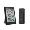 BALDR Wireless Large Screen Home Weather Station Digital Thermometer Hygrometer Alarm Clock Calendar Weather Forecast Sensor