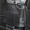 Large Capacity Car Seat Net Pocket Handbag Purse Holder Bag Organizer Storage Pet Net Barrier Dog Pouch Between Back Seats