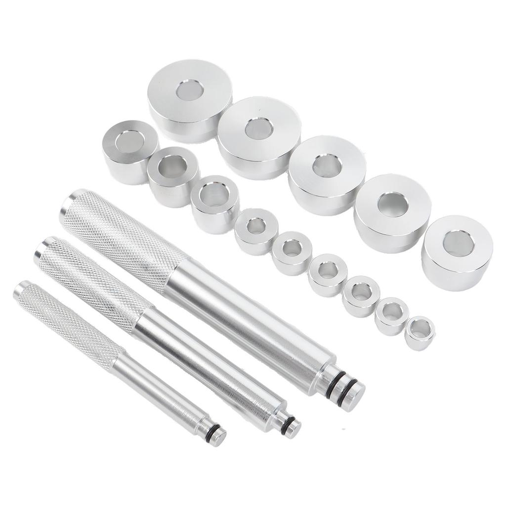 17-teiliges Lagerpresswerkzeug-Set Aluminiumlegierung Universelles Lagerring- und Dichtungstreiber-Installationsset mit 14 Lageradaptern
