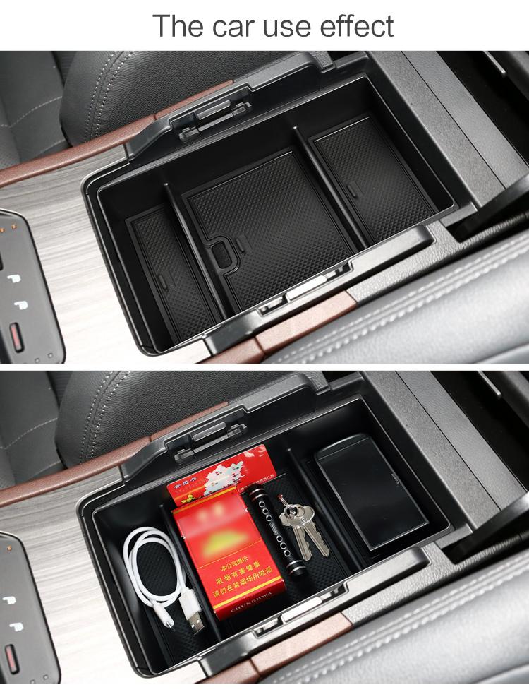 for Toyota Harrier Venza 2021 - 2023 Car Armrest Storage Box Center Console Tray Accessories Tidying