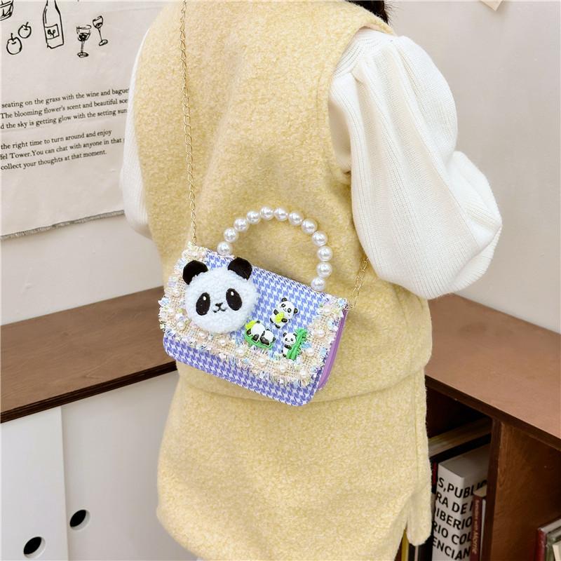 Mini Panda Colorful Shoulder Bag For Girls Chic Design Perfect For Outfits Daily