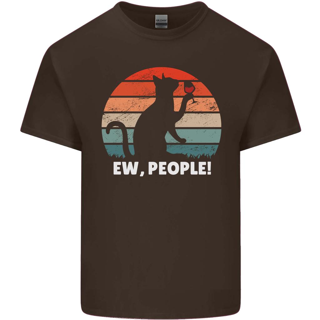 Alcohol Drinking Cat Ew People Unisexs Light Cotton TShirt