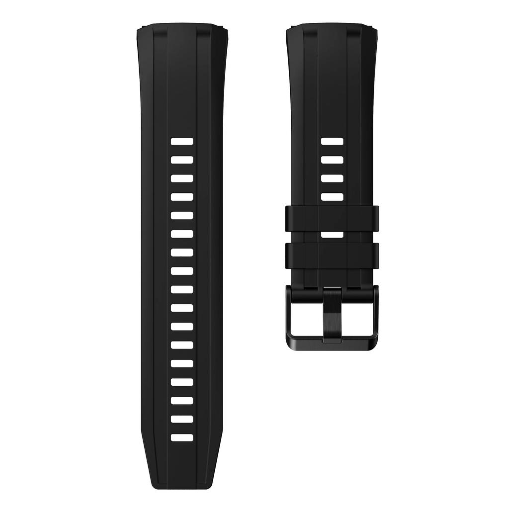 Cinturino senza spazi compatibile con Huawei Watch GT5 Pro 46mm Uomo Donna Cinturino da polso di ricambio in silicone per Huawei GT5 Pro 46mm