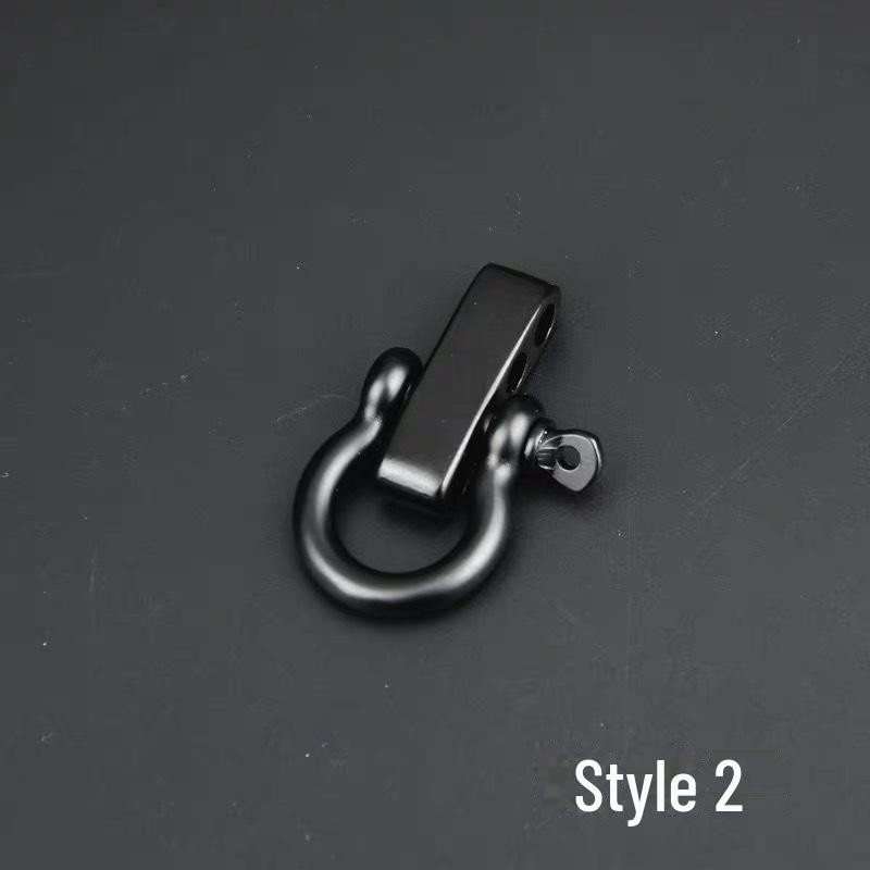 304 Stainless Steel U-Shaped Horseshoe Buckle for DIY Accessories and Umbrella Rope Bracelet