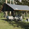 VidaXL Camping Tarp, Tent Canvas, Protective Tarp, Tent Tarp, Hiking Shelter Canvas, Orange 460x305x210 Cm 94687