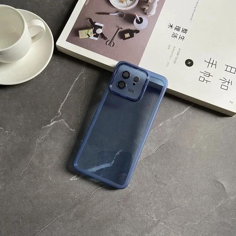 

Мягкий силиконовый прозрачный чехол для Xiaomi Redmi Note 12 pro 4G 5G Note 12 11 pro note 13 pro Mi POCO X5 pro 5G X3 NFC Защитный чехол Redmi Note12 Pro 4G синий