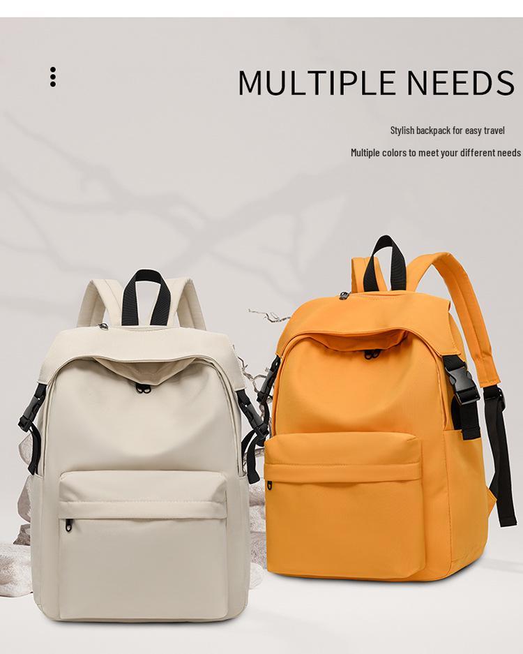 Stylish and Versatile Minimalist Backpack: High-Capacity Design for Junior High, High School, and University Students