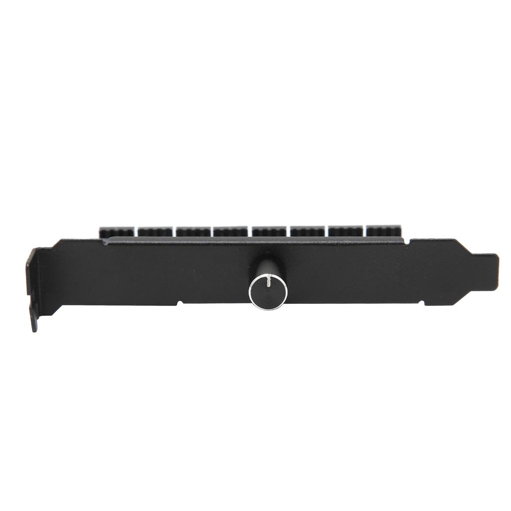 Fan Hub 12V 3pin 4pin 1 Knob 8 Channels Stable Precise Fan Speed Controller with Screw for Computer CPU ChassisSATA