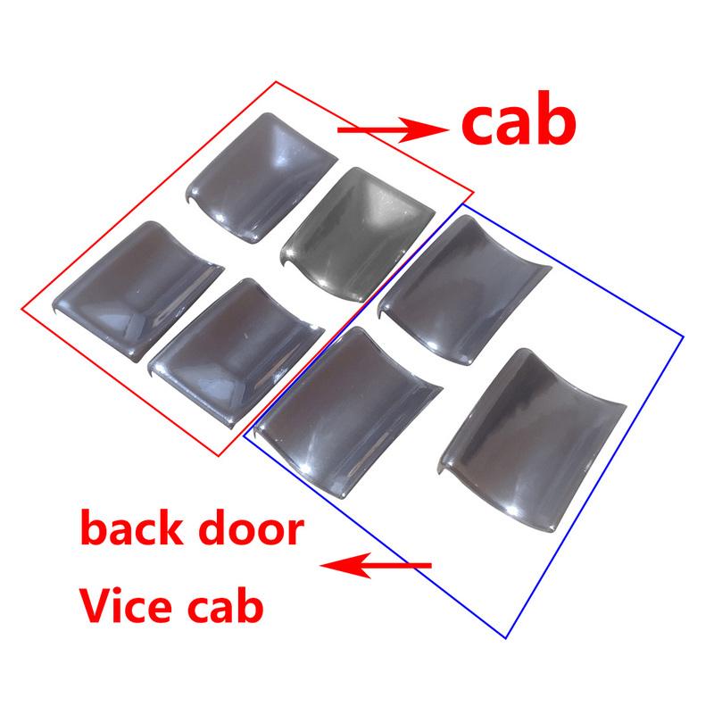 7pcs Window Lift Button Sequ Trim Fit for Toyota Camry Corolla RAV4 Highlander Kluger C-HR CHR Avalon Sienna