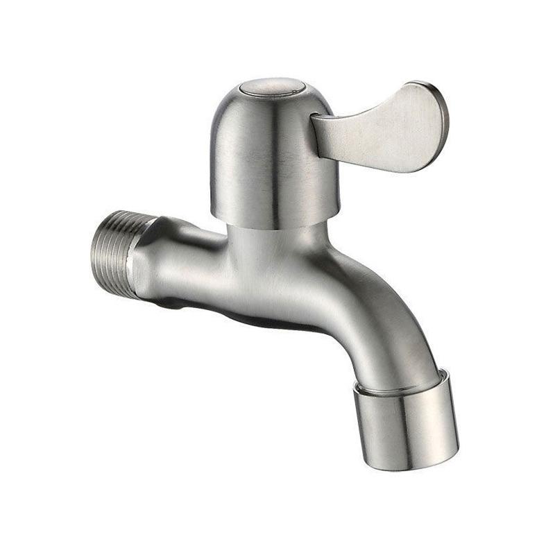 304 Stainless steel Garden Lengthen Fast open faucet /washing machine Cold Water Faucet /Mop Pool Taps