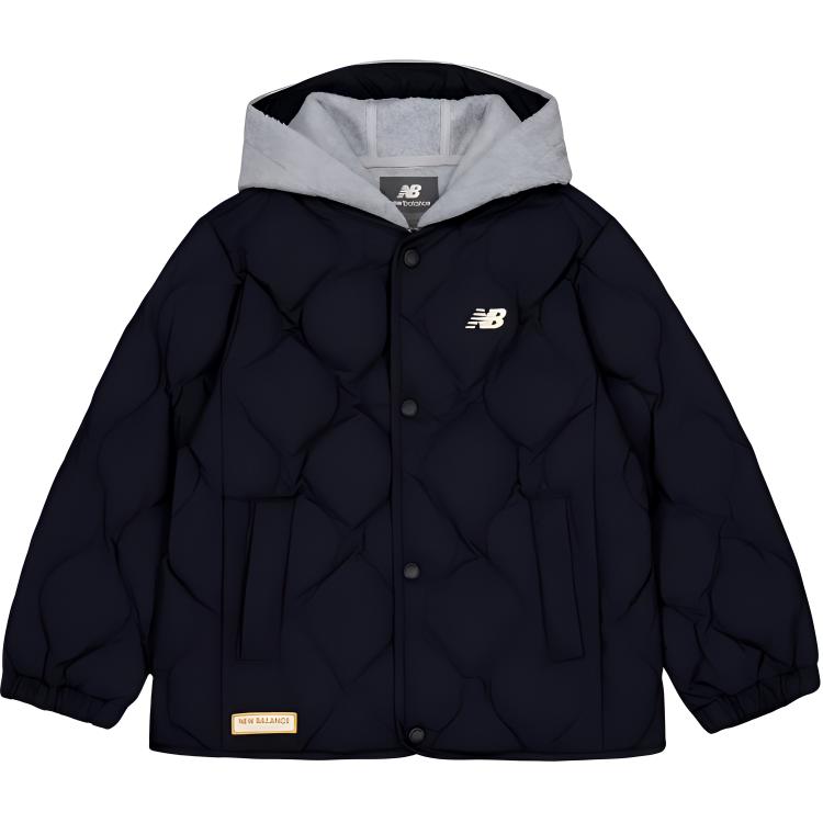 New Balance Down Jacket NB Black Kids 7PE4E013-BK 150