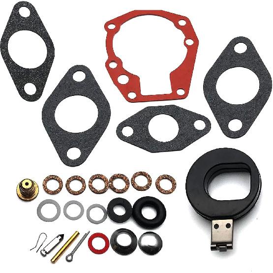 439071 Vergaser Reparatur Überholsatz passend für Johnson Evinrude 3PS 1952-1967 4PS 1965-1967 5PS 1965-1967 5.5 6PS 1954-1967 6PS 1969-1979 7.5PS