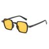 Retro square sunglasses, European and American fashion rice-ordered leopard print glasses, simple literary sunglasses for women