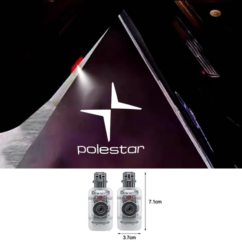 2Pcs HD Car Door Logo Welcome Light Projector Lamps For Volvo XC60 XC40 EX30 V60 V40 XC90 XC70 V50 S60 V70 S90 Olestar AWD S80