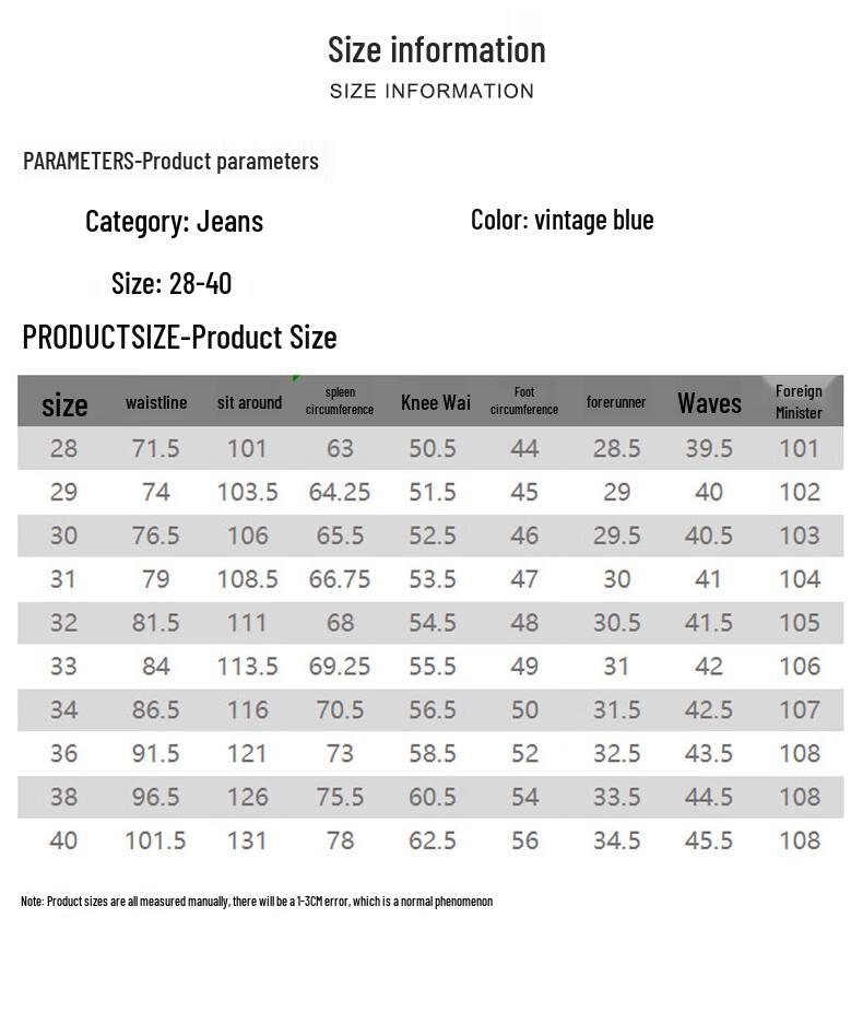 Mark Fairwhale Men's 2025 Vintage Straight Wide-Leg Jeans