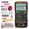 ANENG AN8009 Digital Multimeter True RMS Transistor Capacitor Automotive Electrical Capacitance Meter with Temperature Diode Tes