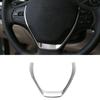 For BMW 1 3 Series F20 F30 F34 3GT 320i 328i 118 Middle Badge Trim Chome Steering Wheel Sticker Cover Trim