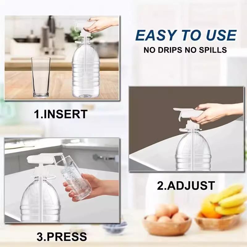 Automatic Drinking Straw Suction Pump Automatic Beverage Straw Beverage Dispenser Magic Tap Spill Proof Water Pump DIY Dispenser